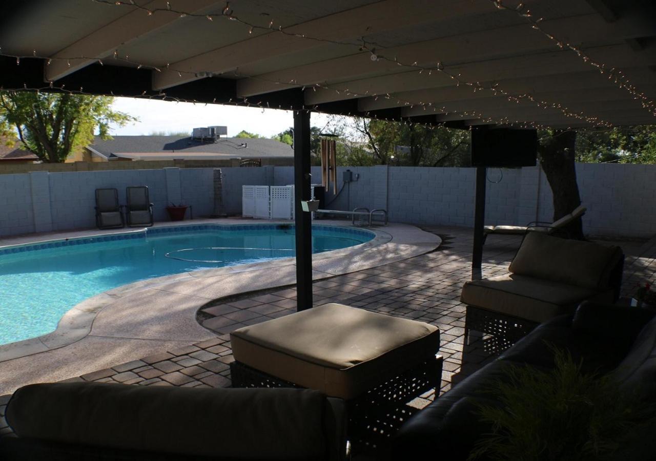 Tempe Escape With Heated Pool, Billiards & Firepit Fun Villa Kültér fotó