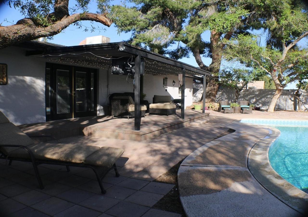 Tempe Escape With Heated Pool, Billiards & Firepit Fun Villa Kültér fotó