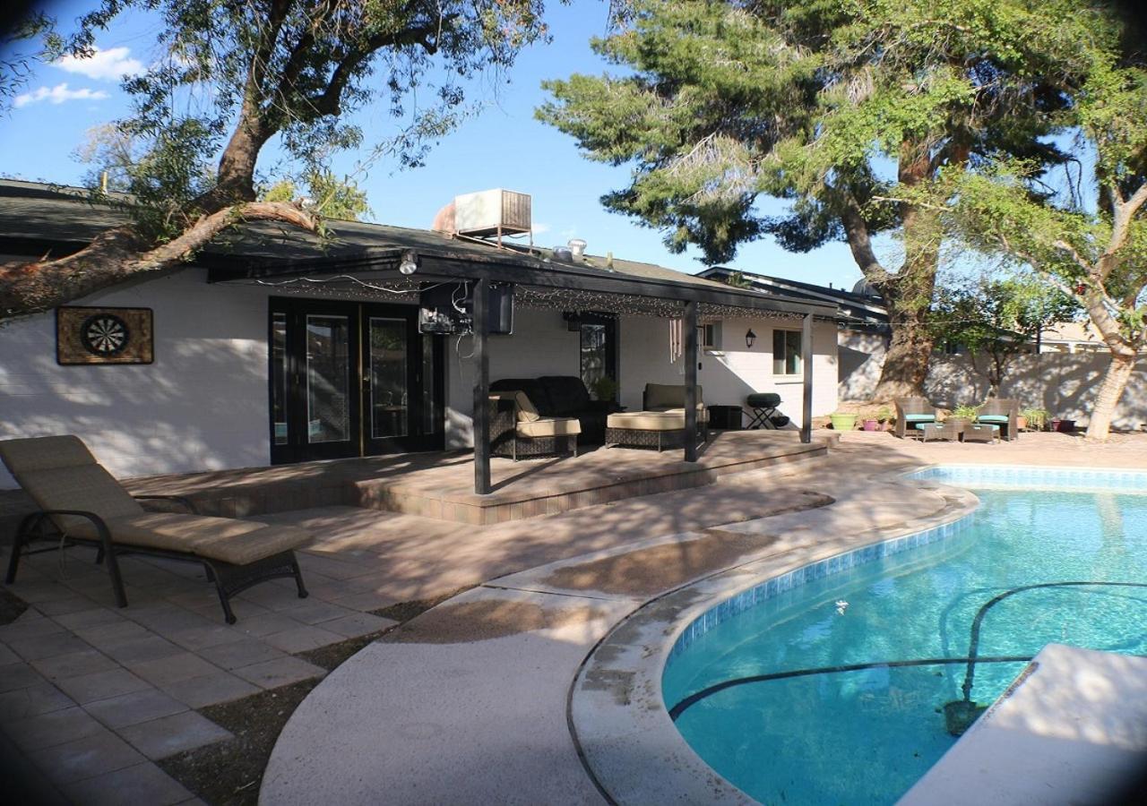 Tempe Escape With Heated Pool, Billiards & Firepit Fun Villa Kültér fotó
